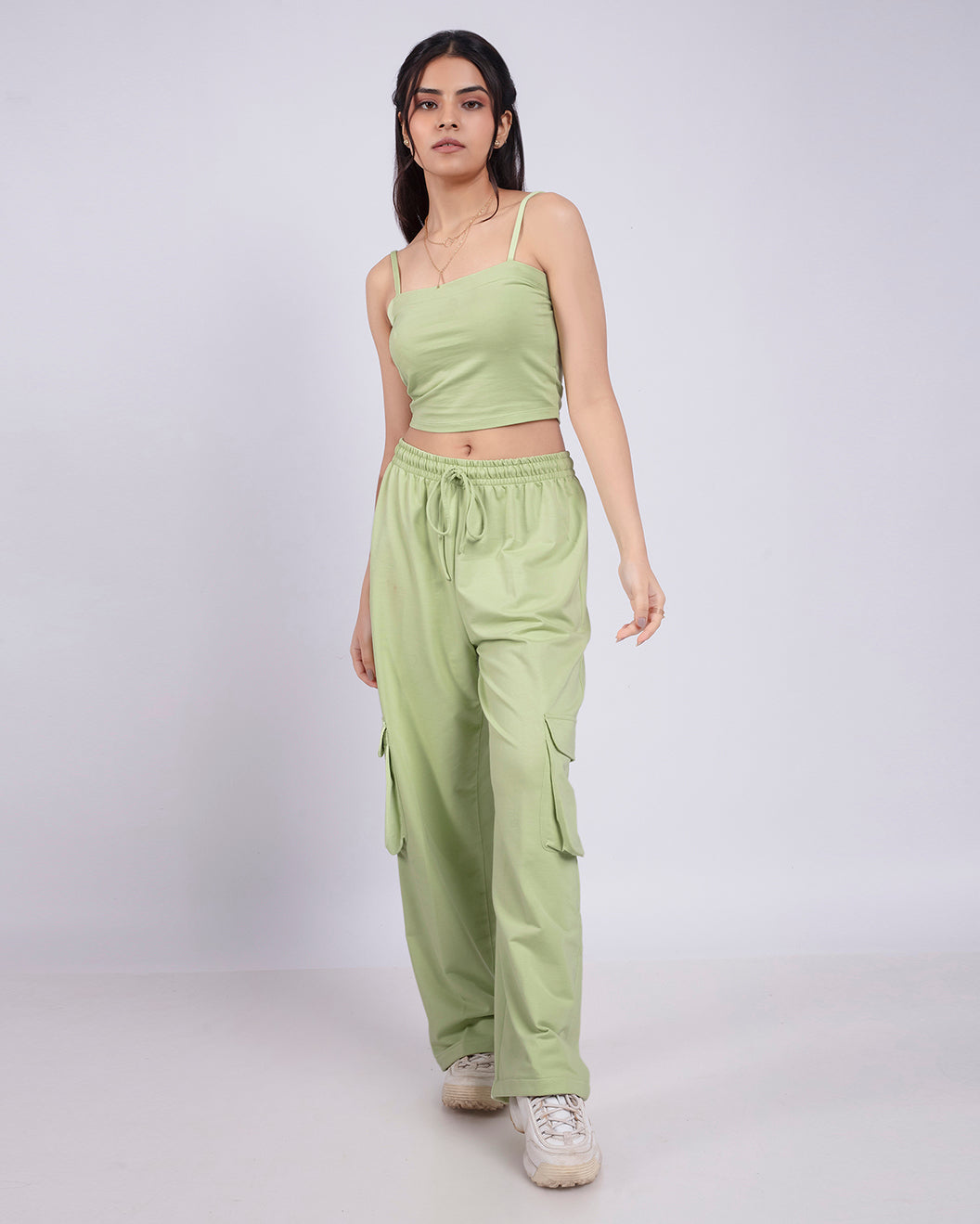 Lime Green Cargo Pants