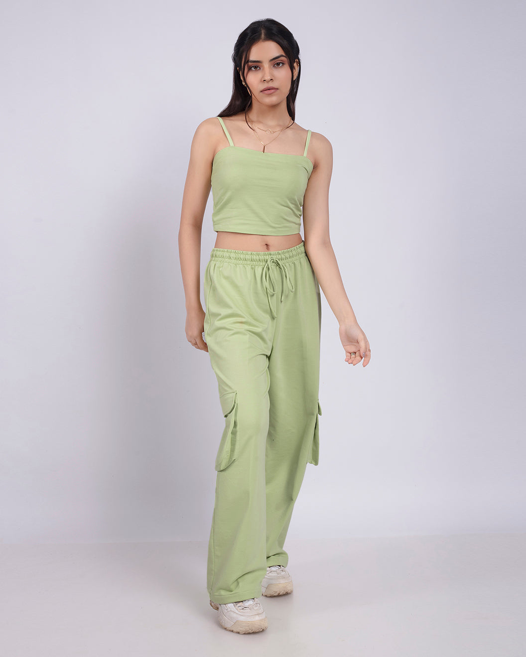 Lime Green Cargo Pants