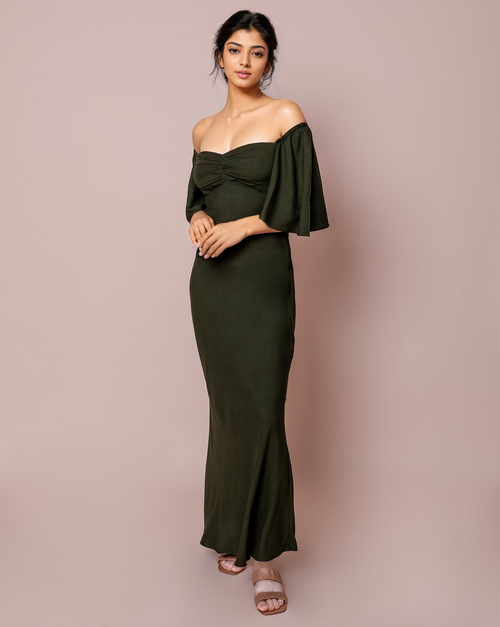 Meadow Dress - Peach - Peach - Dresses
