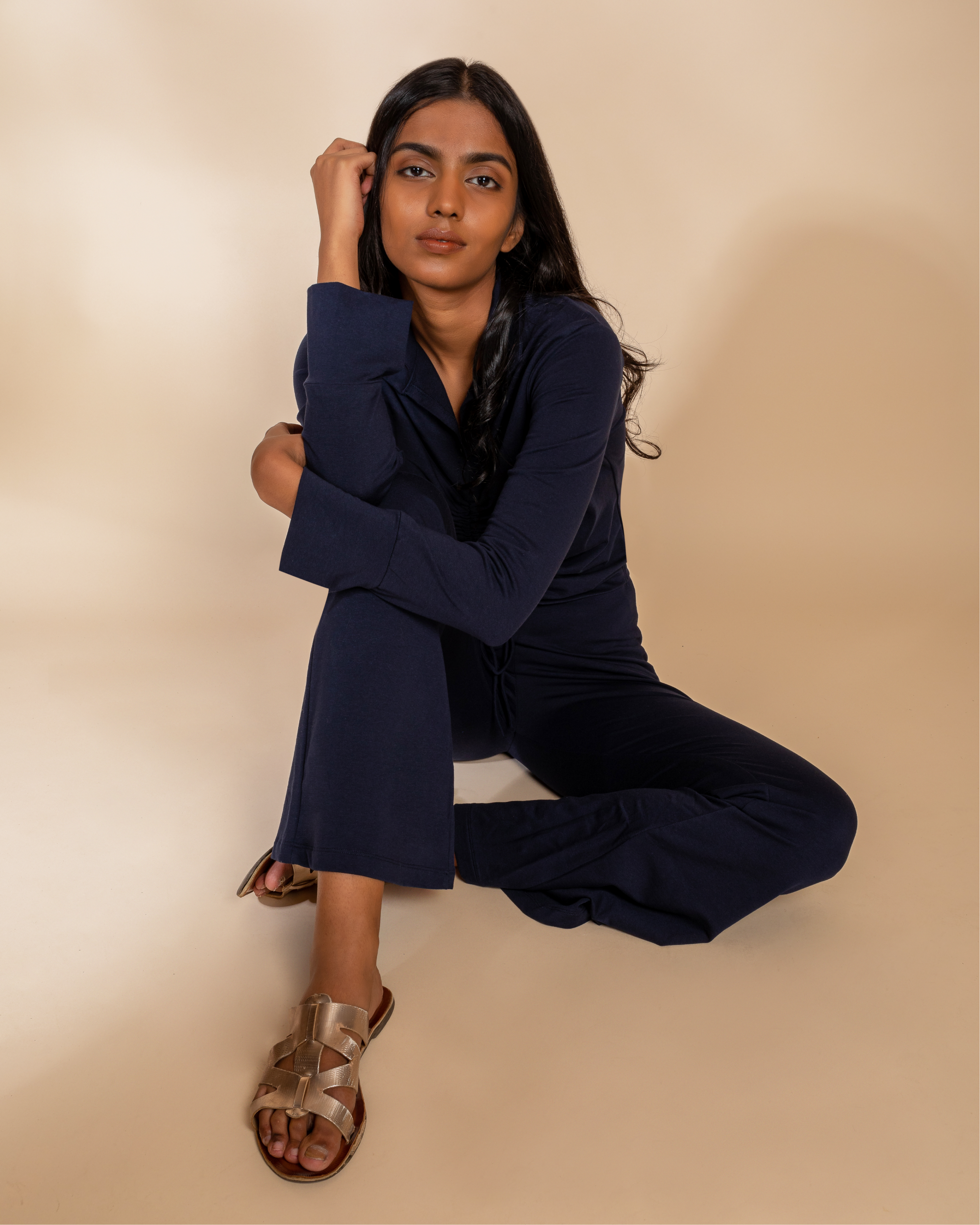 Aria Pants - Peach - Bottom - Pants